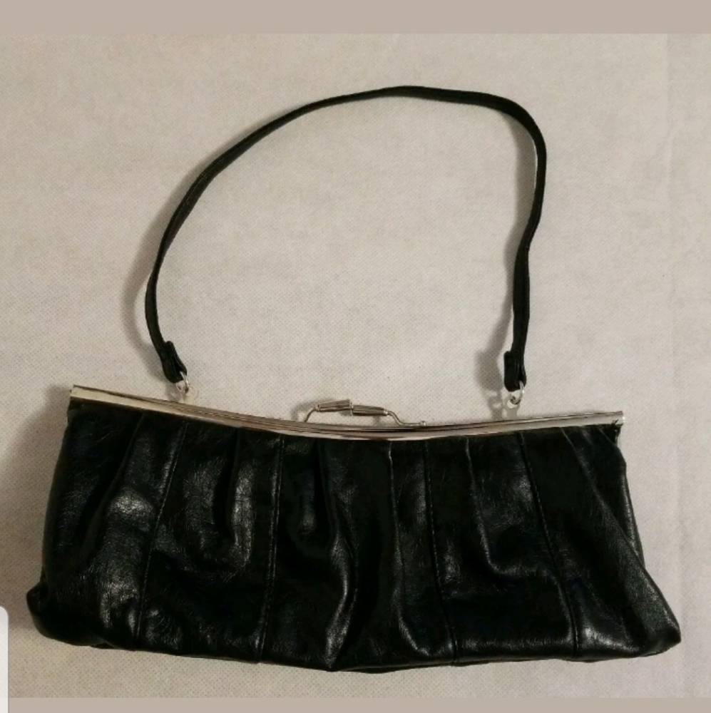 classy Black GIANNINI Clutch/Evening Purse